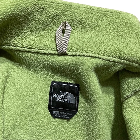 The NORTH FACE Green Fleece Polartec Jacket Small Petite - Picture 9 of 15